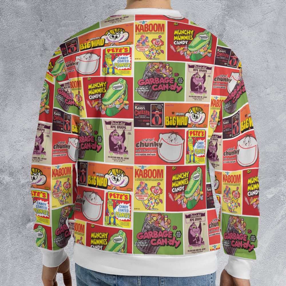 All-over Print Sweatshirt - B1BSQUQ5 - - 2