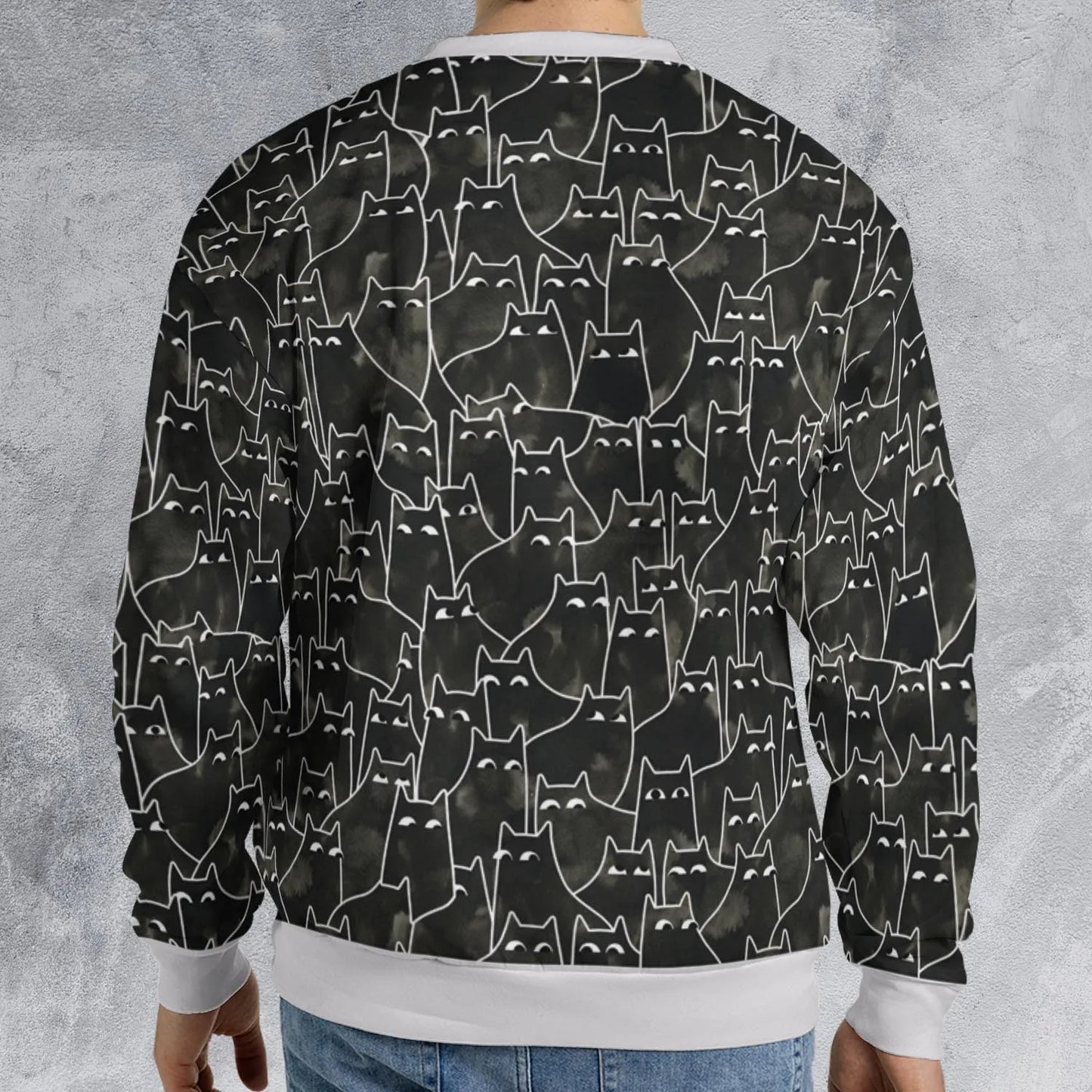 All-over Print Sweatshirt - 7C96Y4VJ