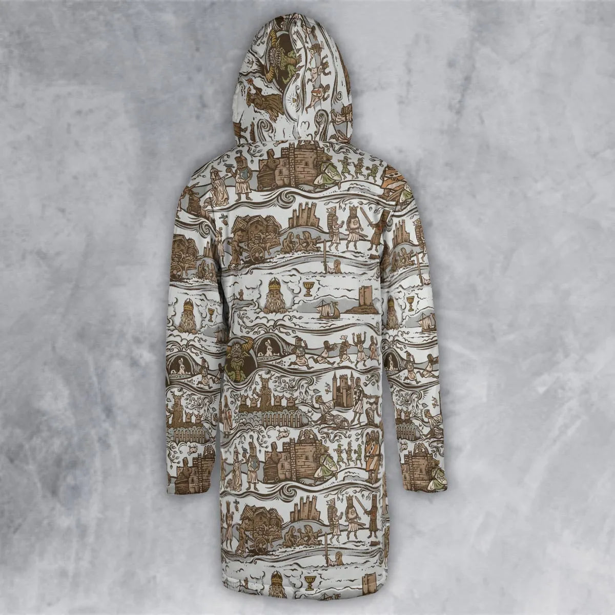 Hooded Cloak Coat - 6EMMD7DC