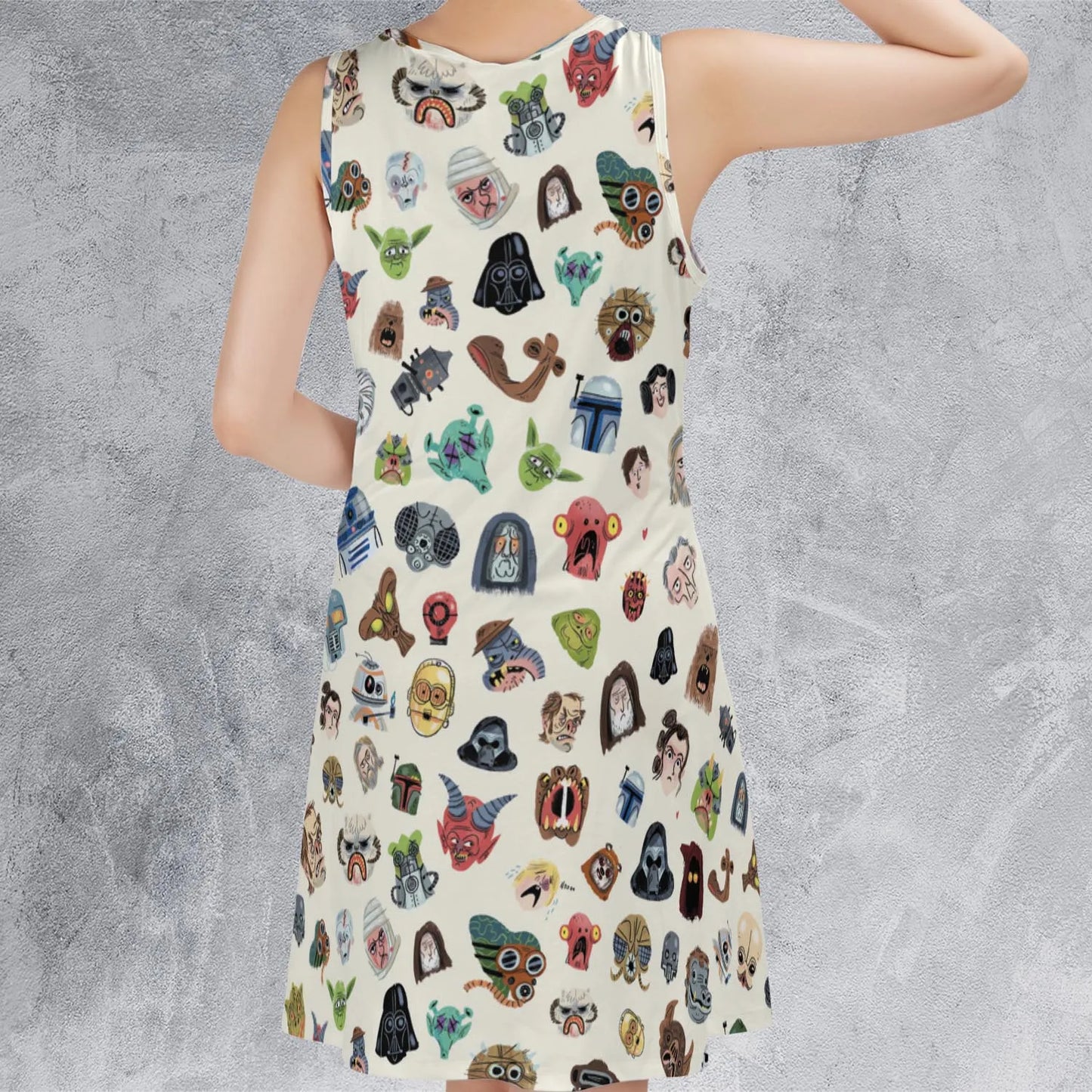 Sleeveless Dress - 7FHYSGNQ