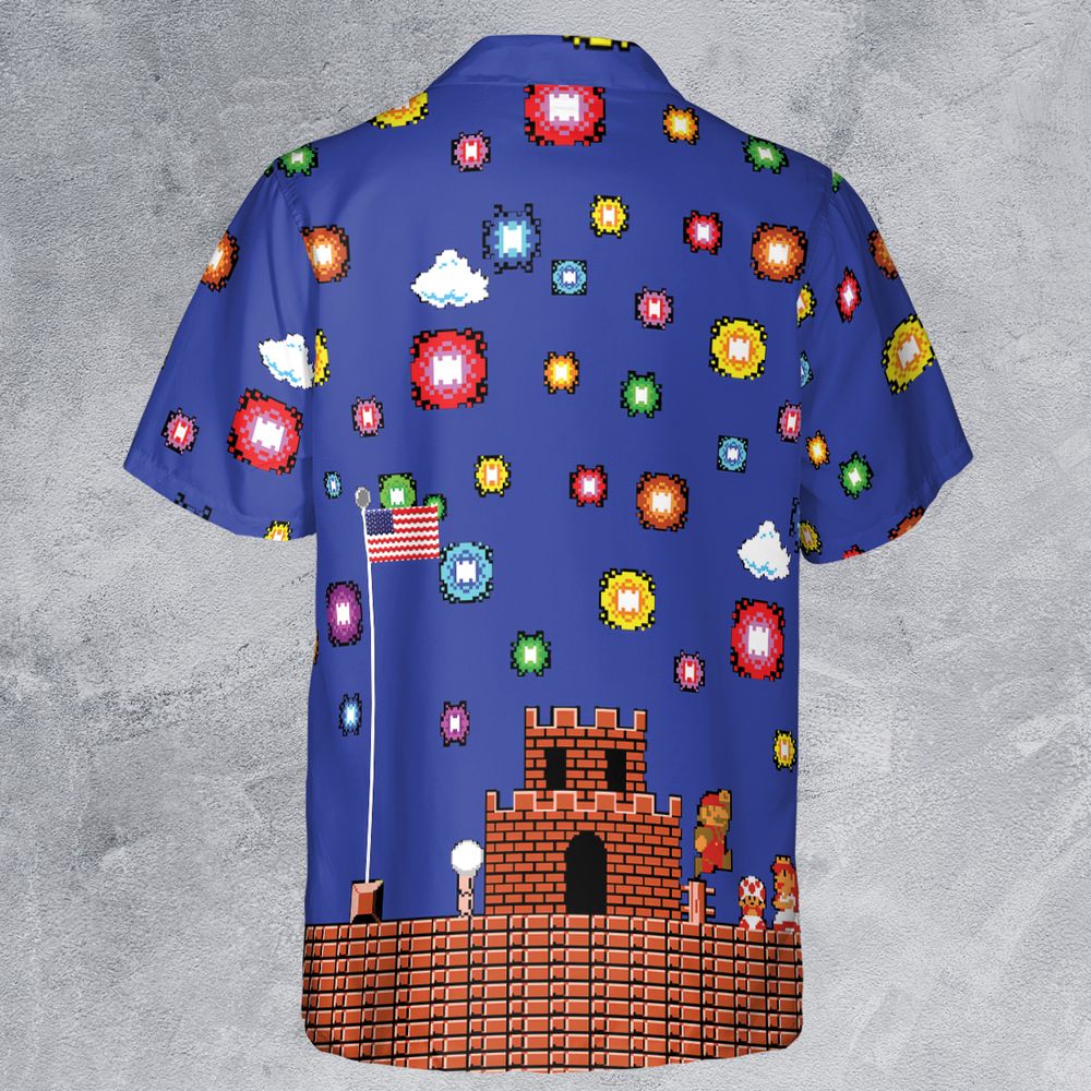 Patriotic Super Mario for Independence Day - - 3