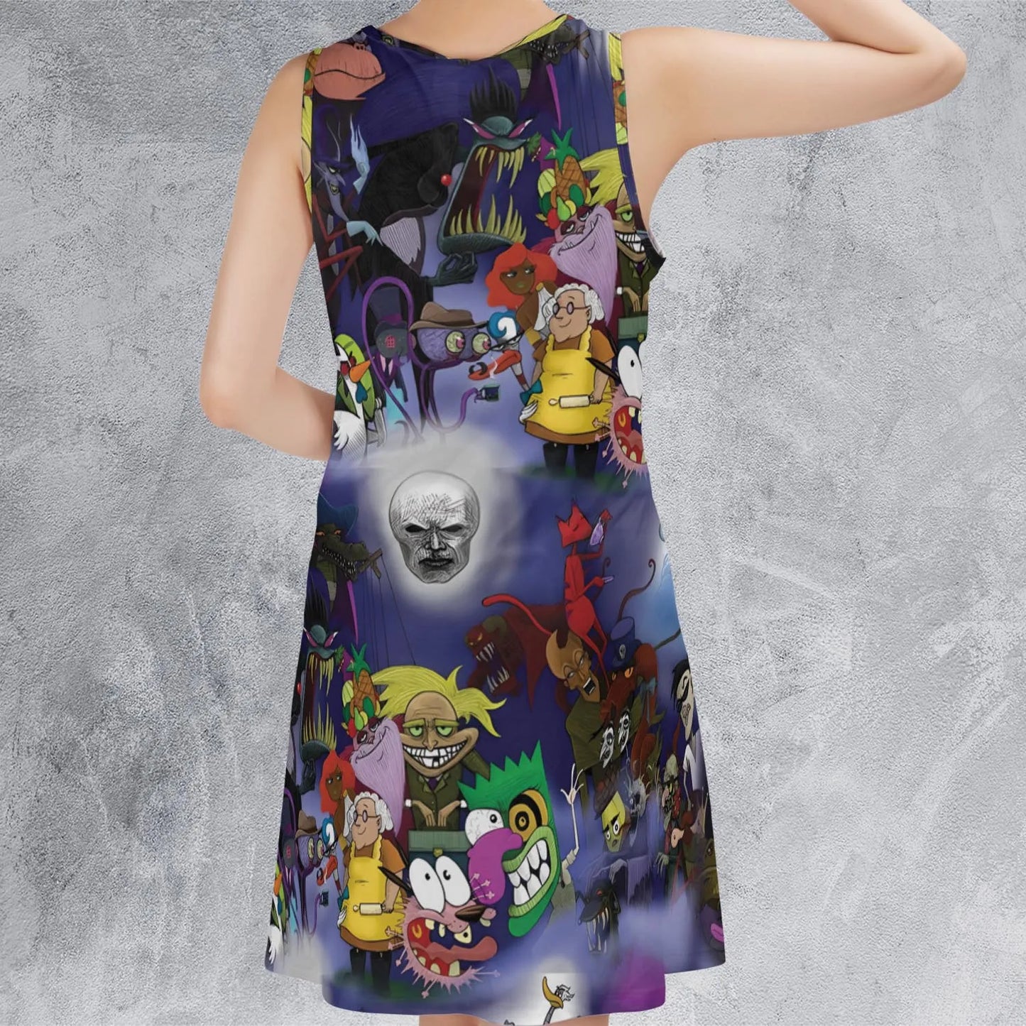 Sleeveless Dress - QR3WFQVK