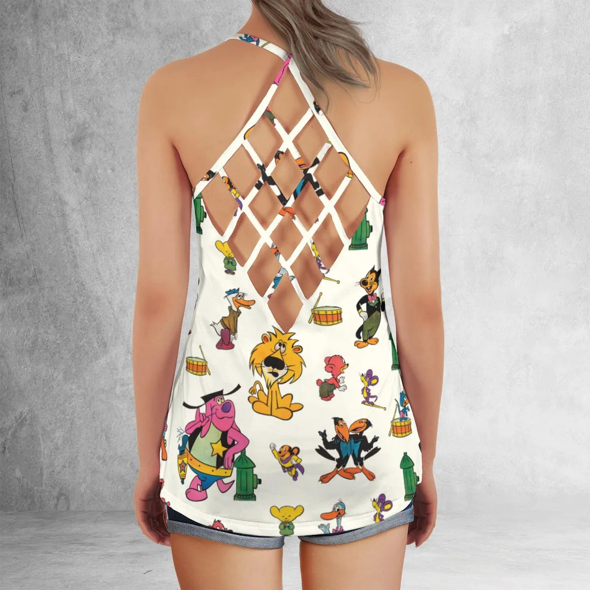 Criss Cross Tank Top - DPA4XU6U