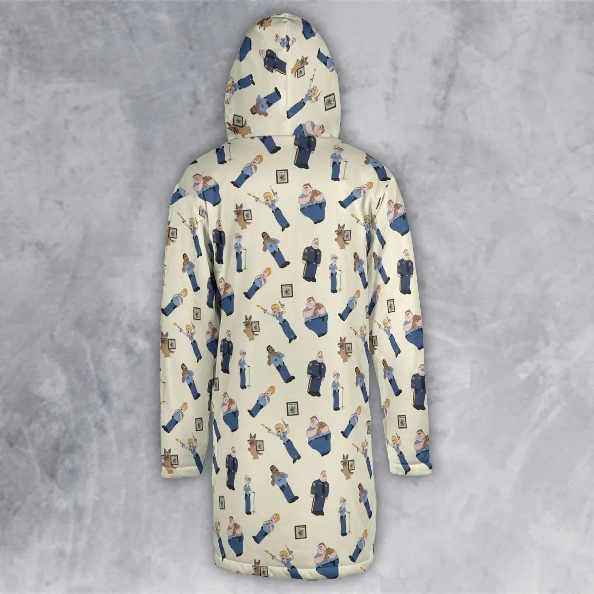 Hooded Cloak Coat - 1CEPUJV5