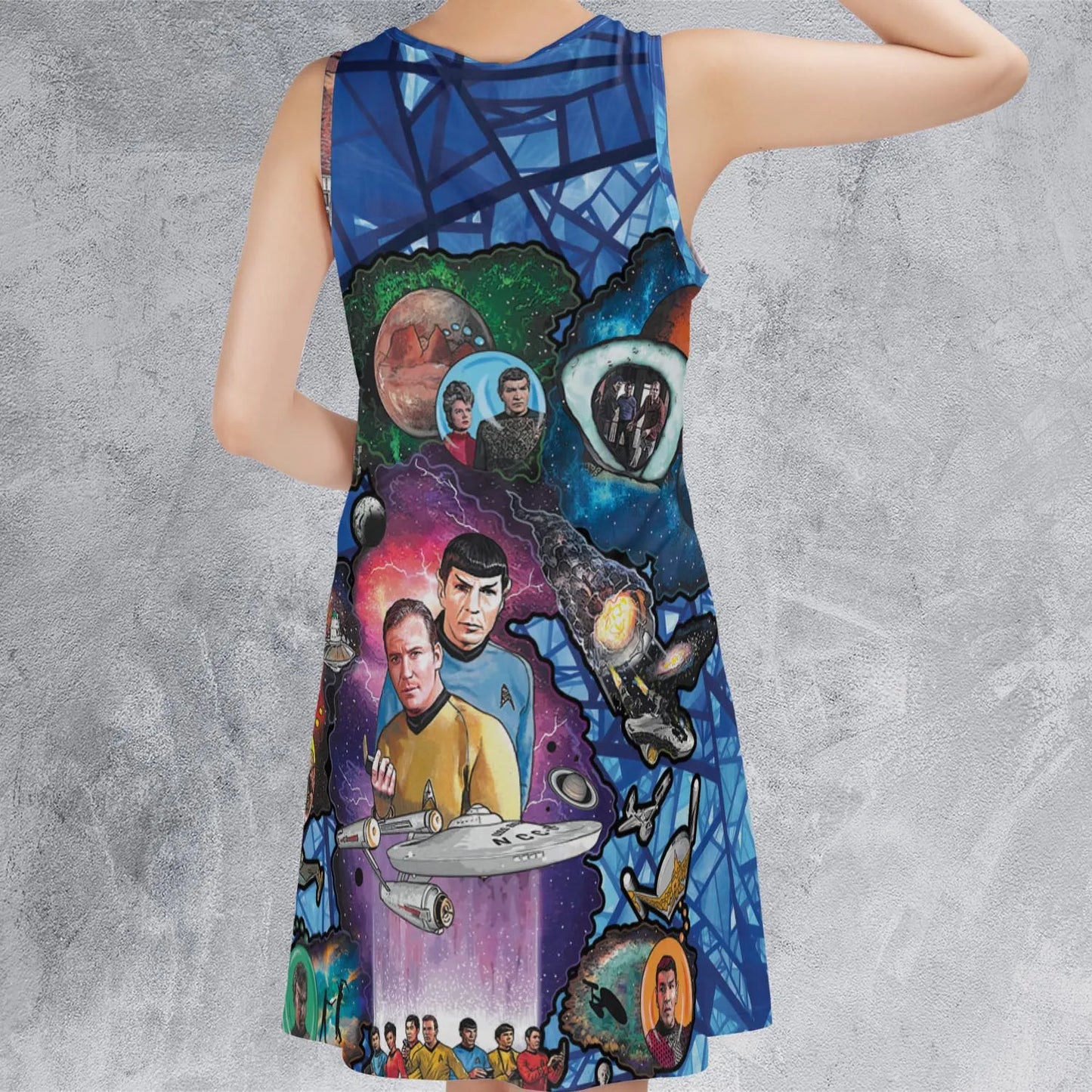 Sleeveless Dress - ZYM6JF8P