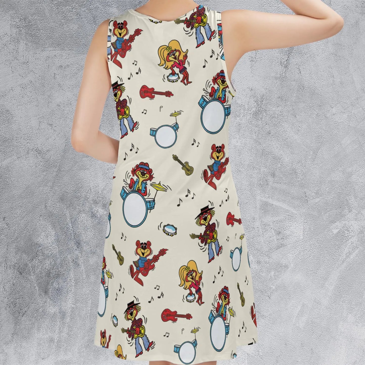 Sleeveless Dress - U95FSB5K