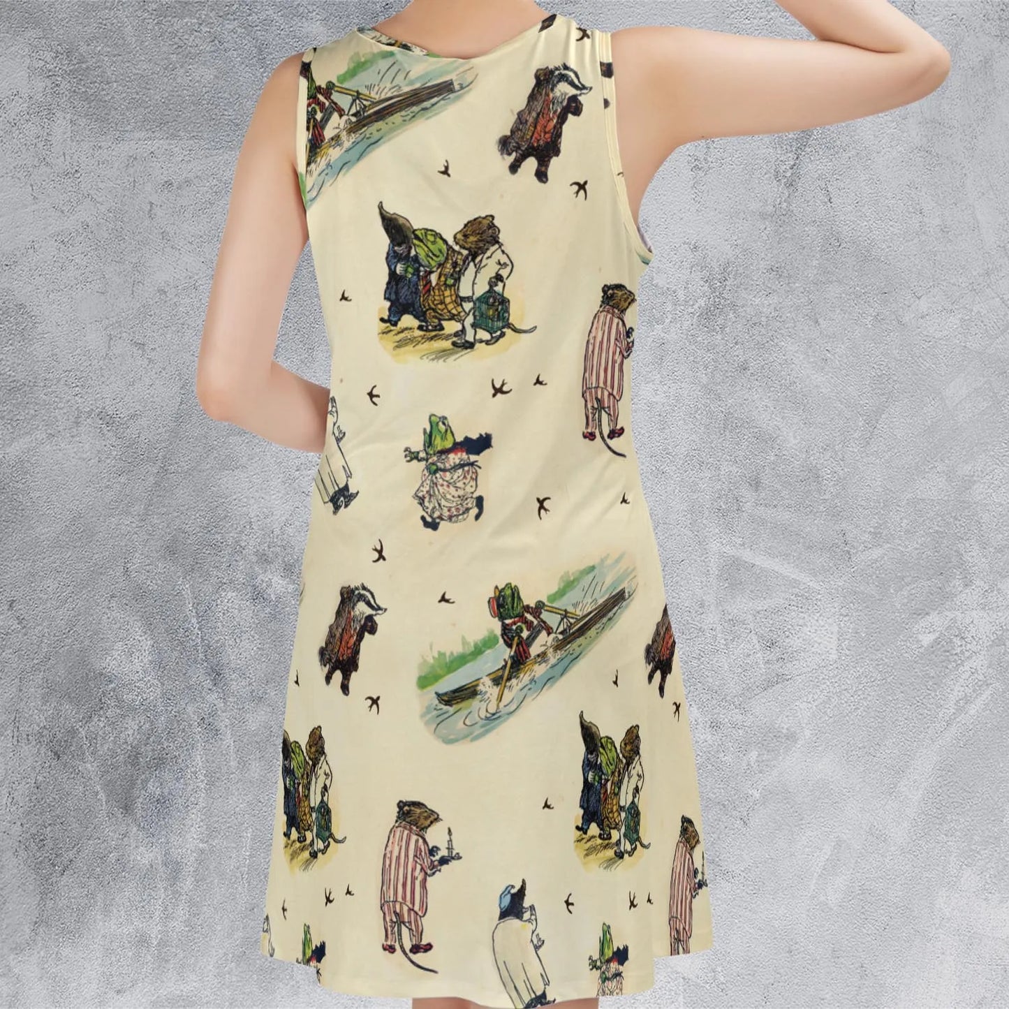 Sleeveless Dress - XZXHAKPN