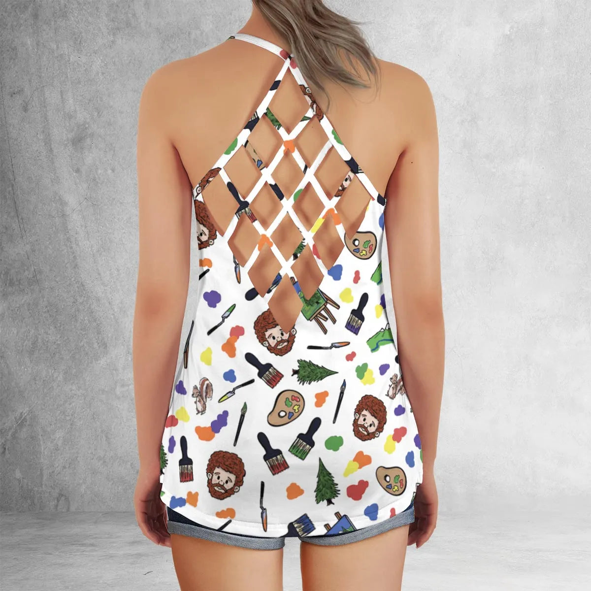 Criss Cross Tank Top - J86MME6S