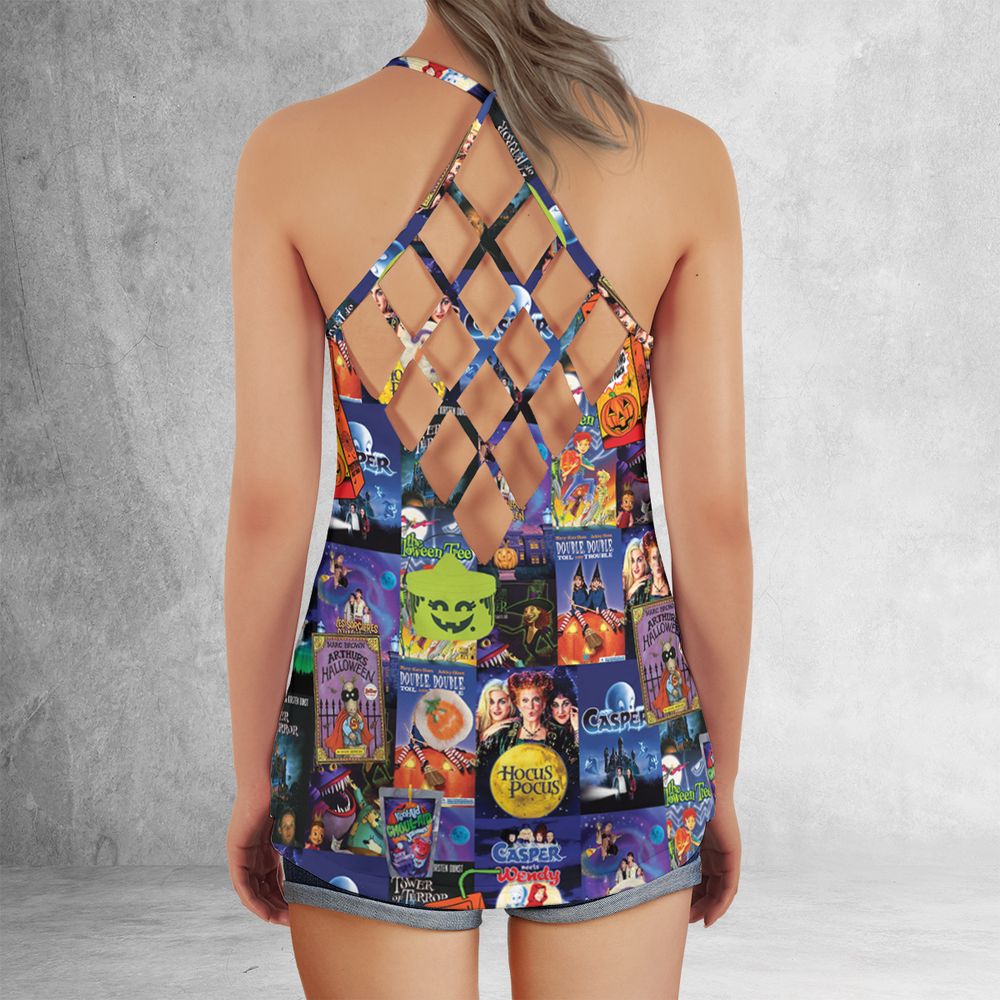 Criss Cross Tank Top - SYDW98PY - - 3