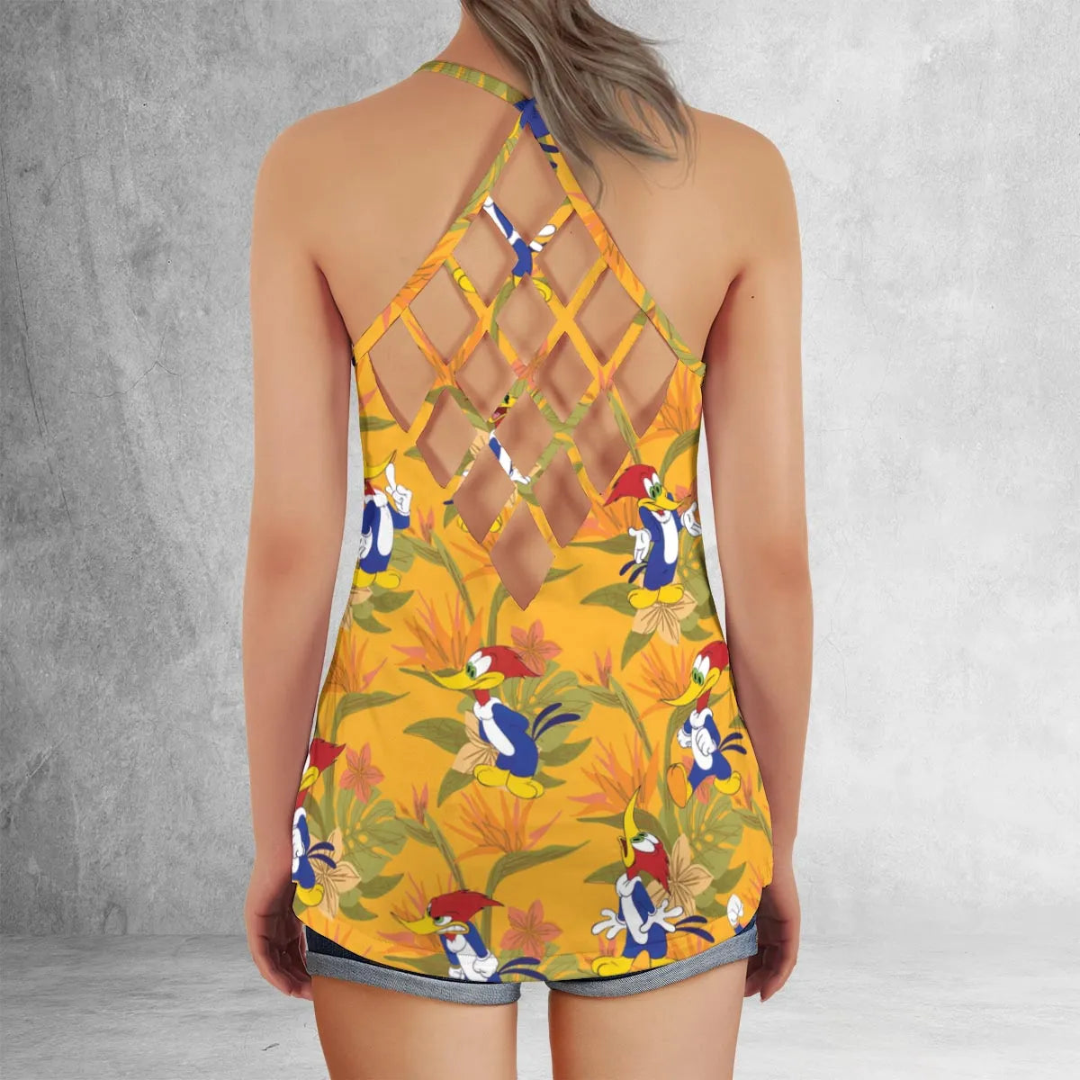Criss Cross Tank Top - PMNM7PLF