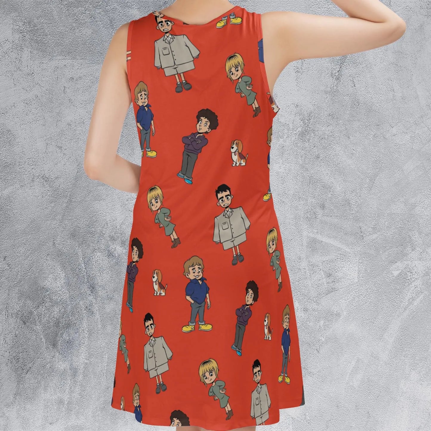 Sleeveless Dress - L2E88DUD