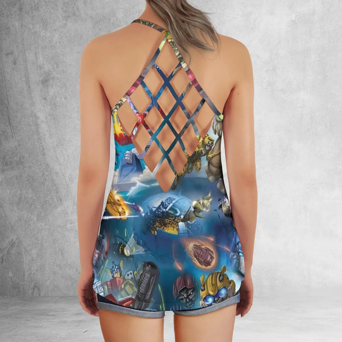 Criss Cross Tank Top - 42RXCHG1