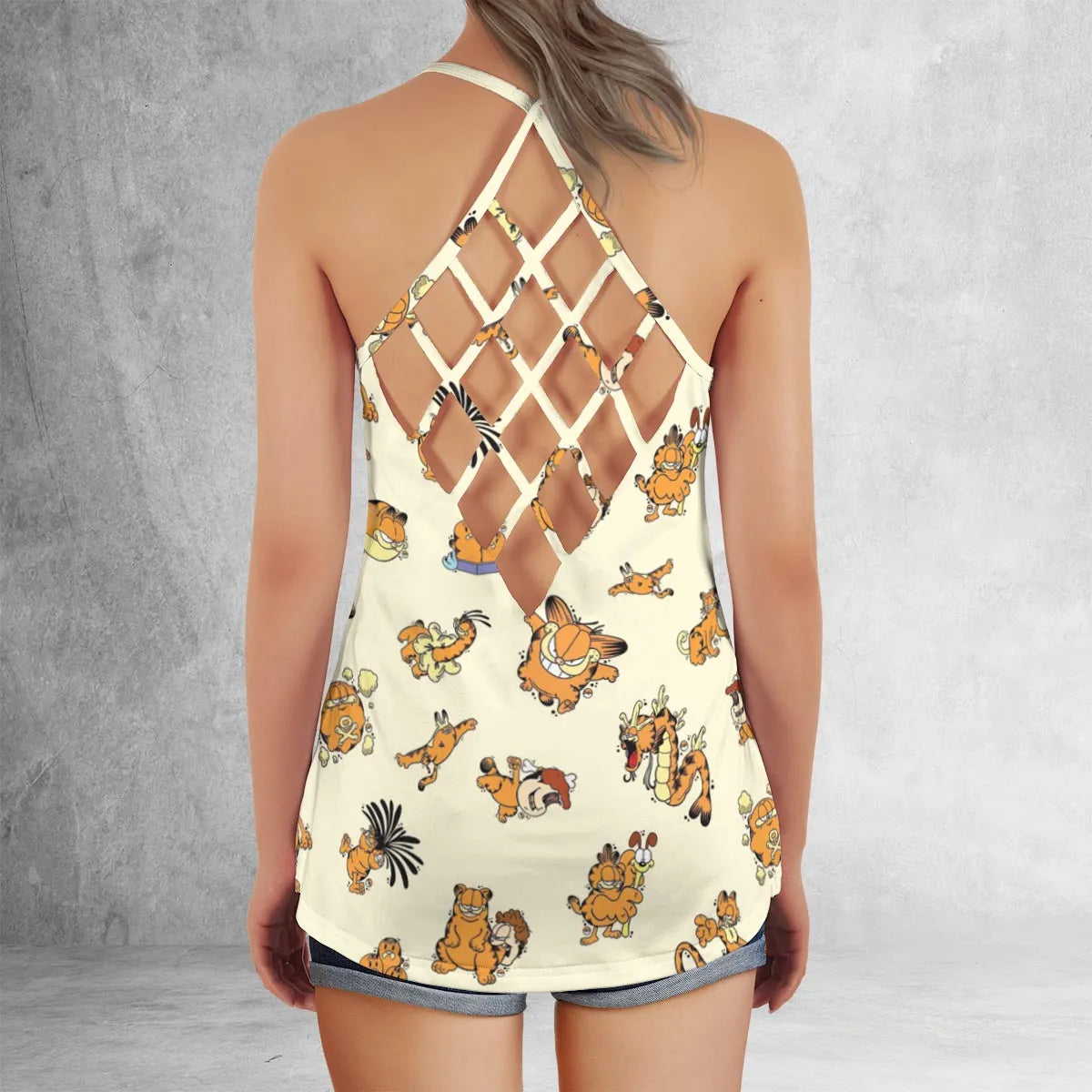 Criss Cross Tank Top - X1LN6EXH