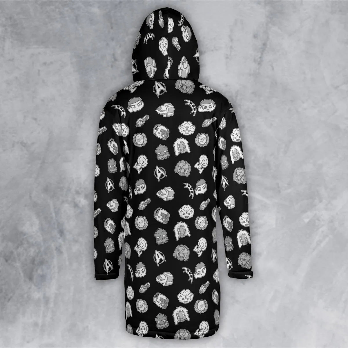 Hooded Cloak Coat - 43ANDJTE