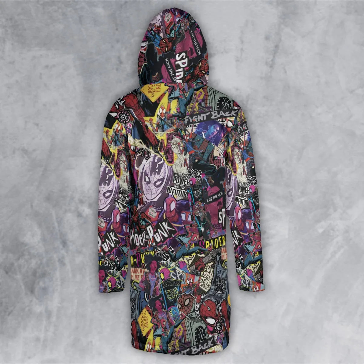 Hooded Cloak Coat - 4G24T1HL