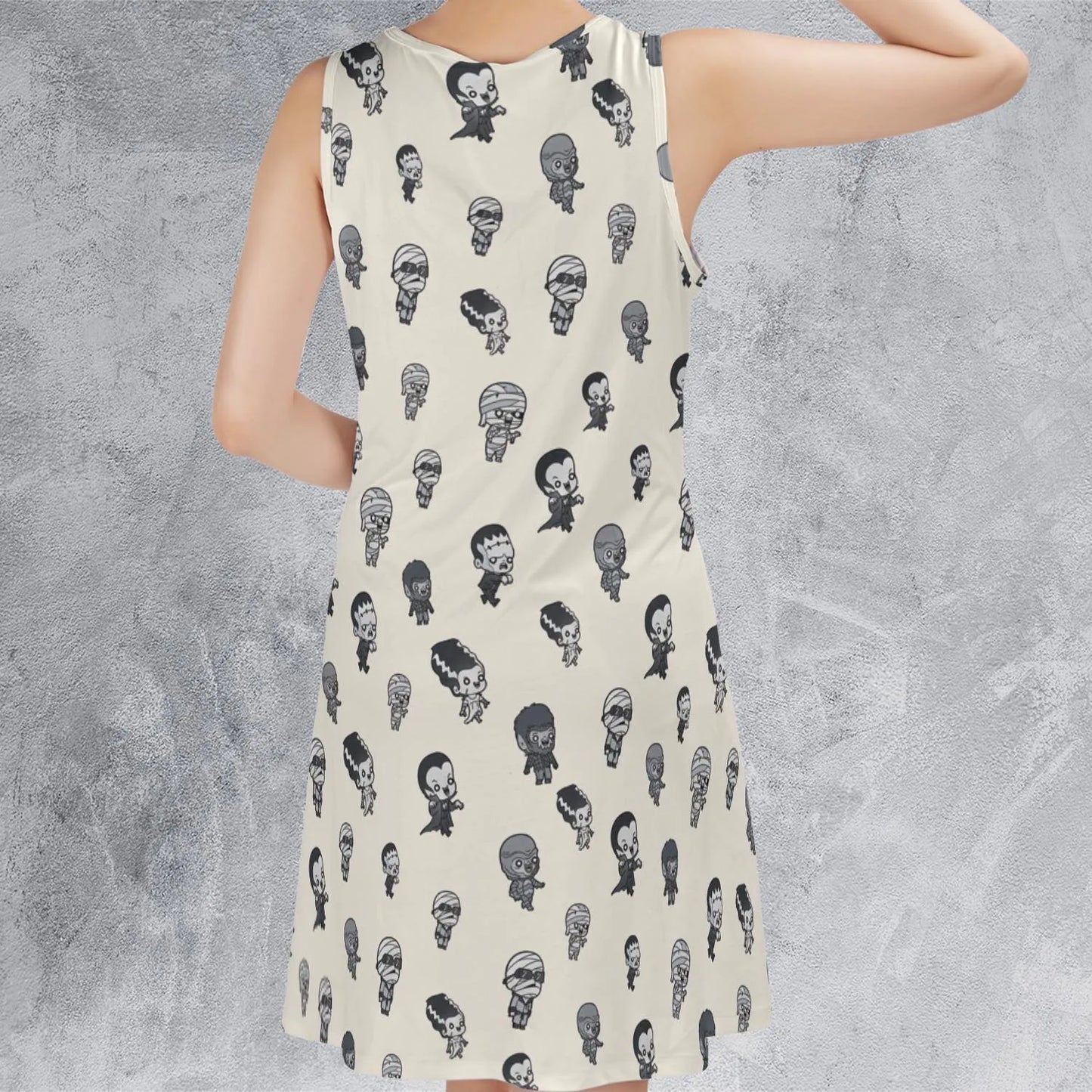Sleeveless Dress - AWNEA7WK