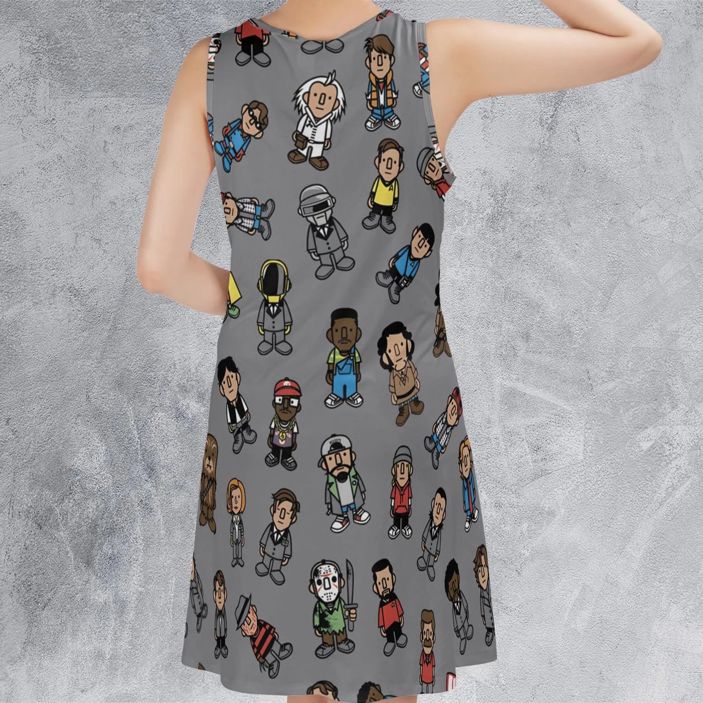 Sleeveless Dress - BVUJ4FZC