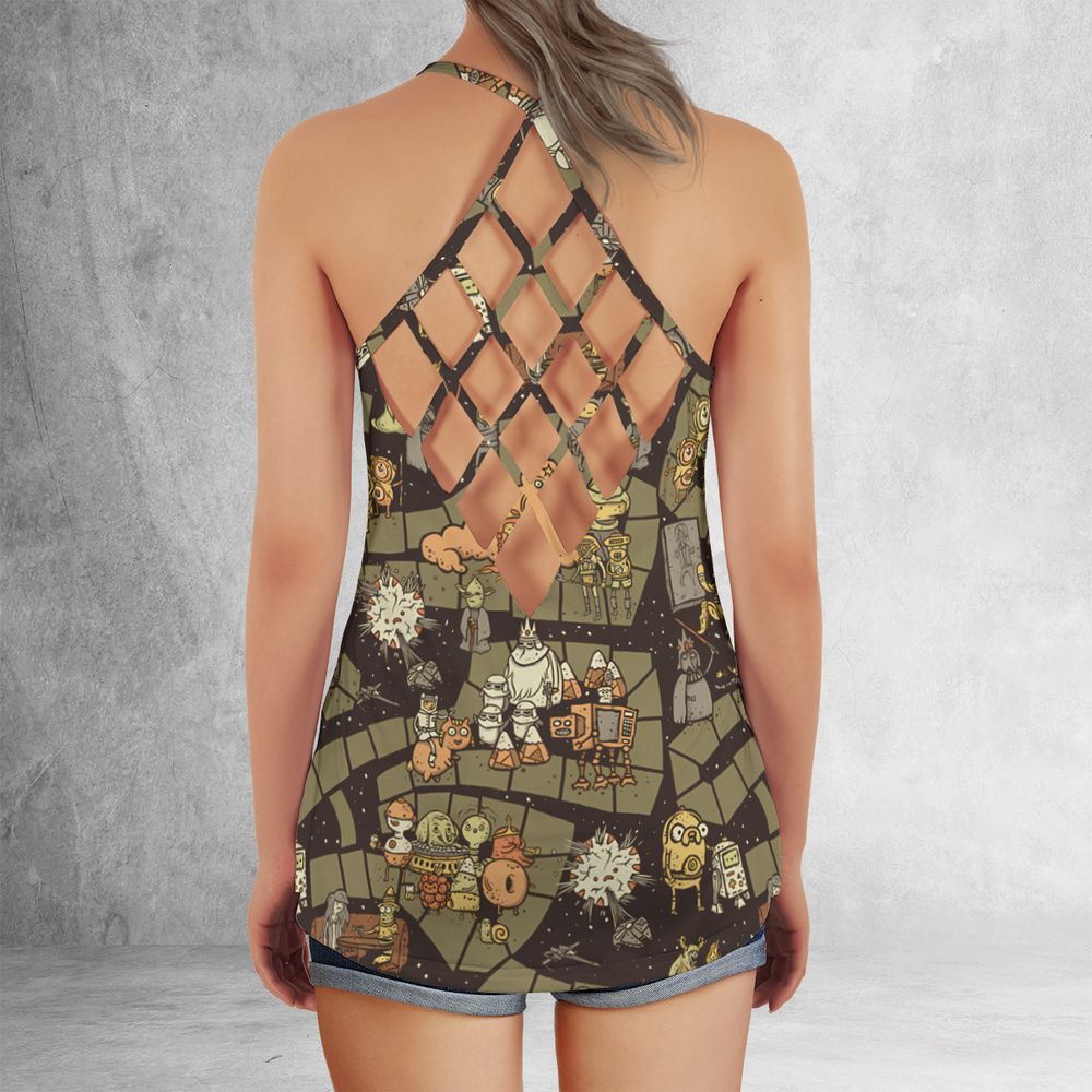 Criss Cross Tank Top - 9YWRDPMM - - 3