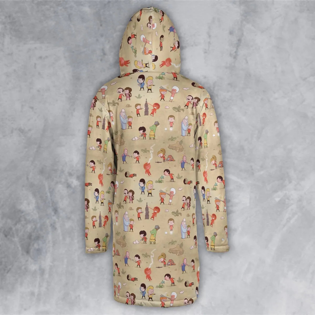 Hooded Cloak Coat - WZQZ3XMC