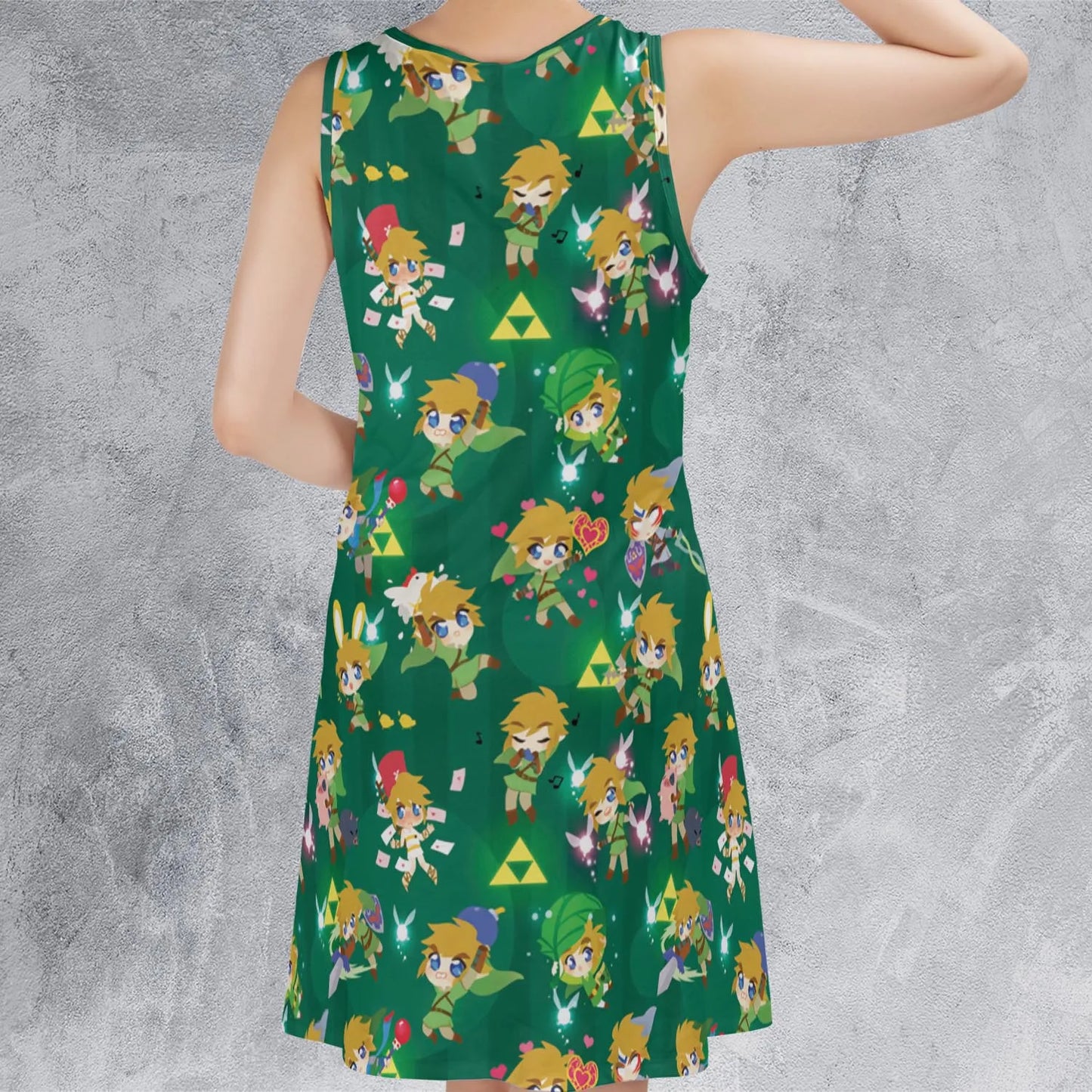 Sleeveless Dress - K42B6HZ3