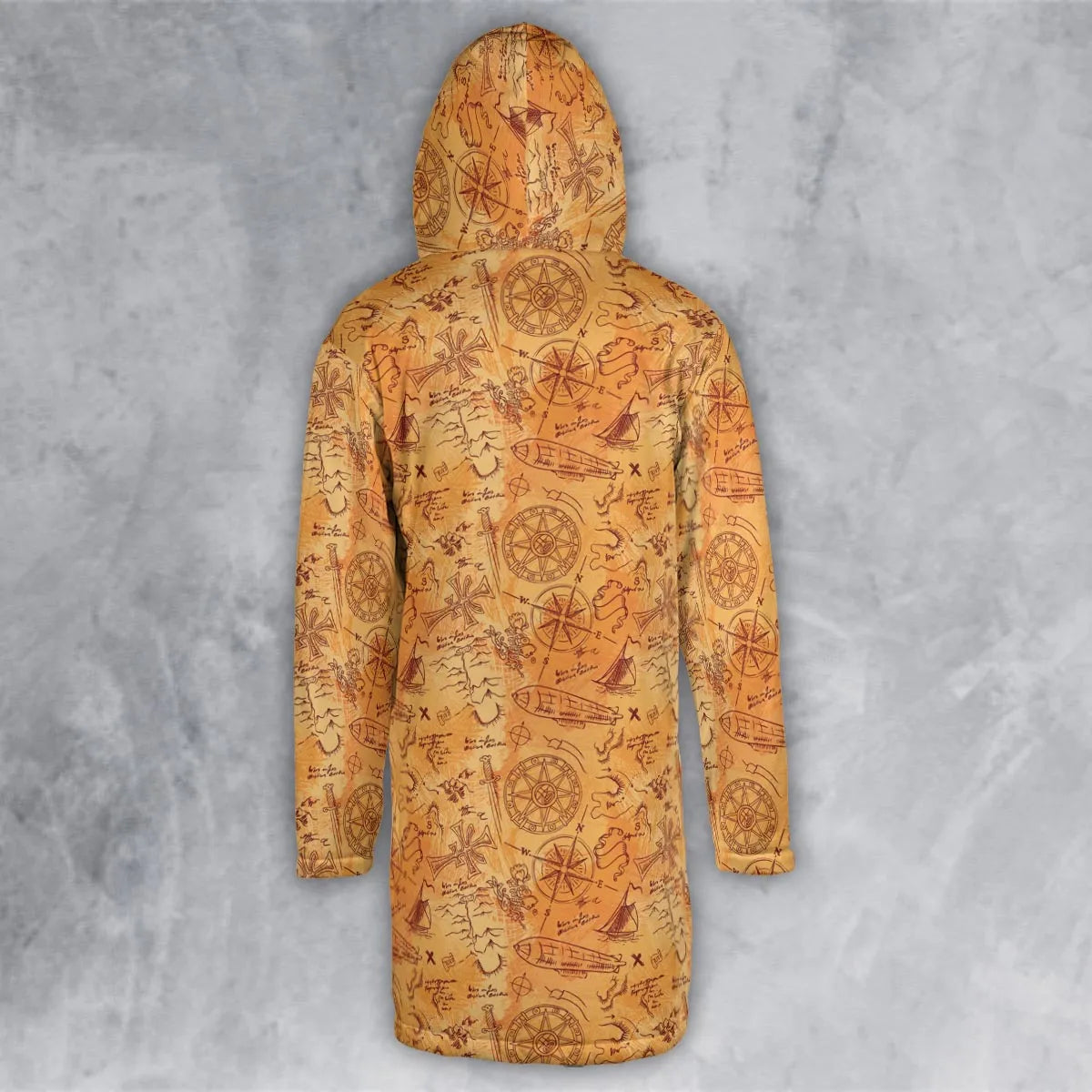 Hooded Cloak Coat - GRAT9WAX