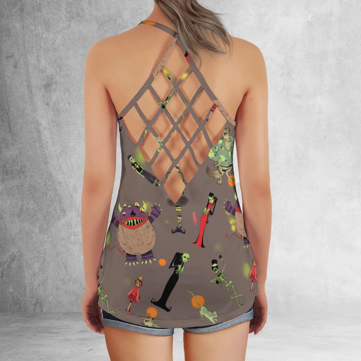 Criss Cross Tank Top - GHWU8RAV