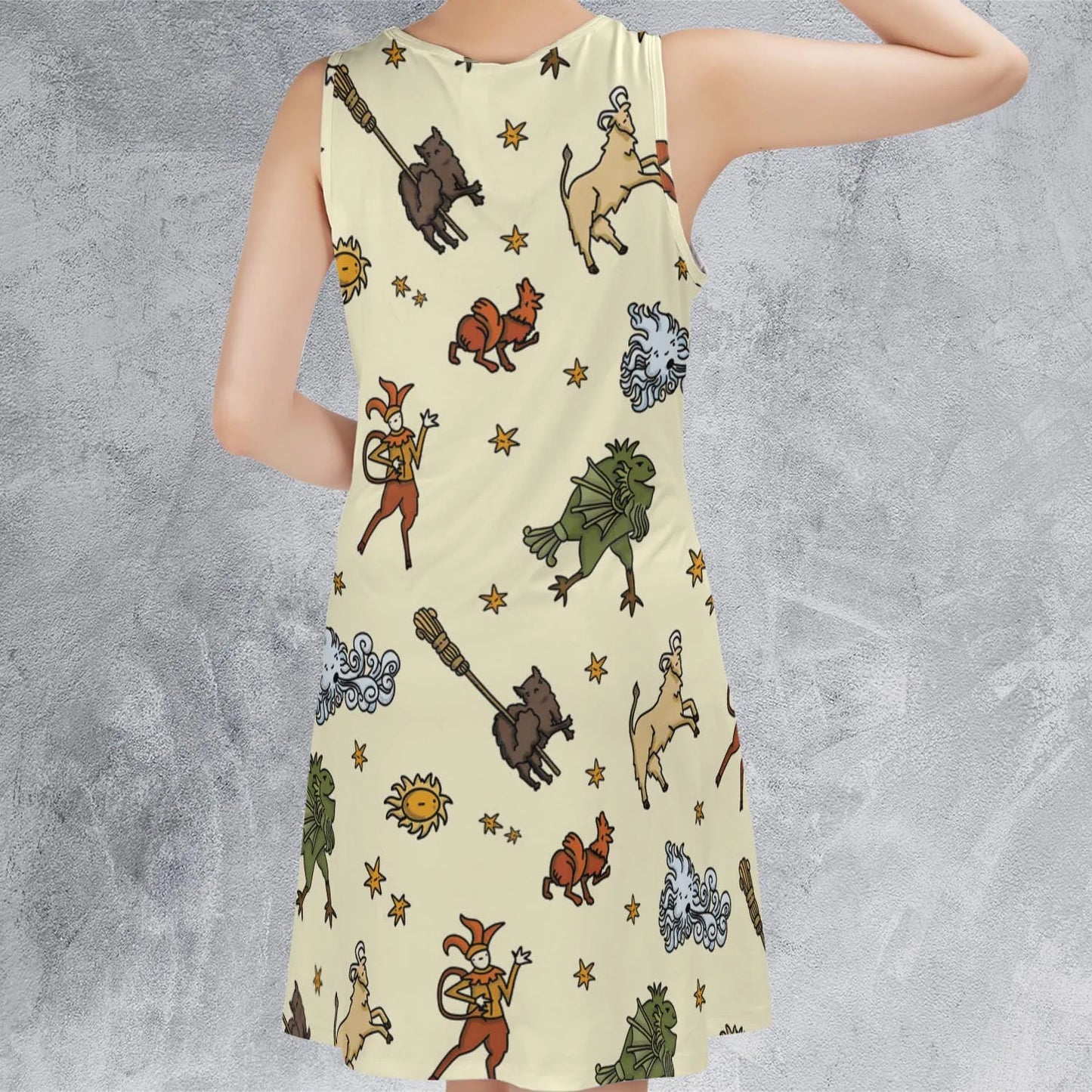 Sleeveless Dress - 9VHCSWJY