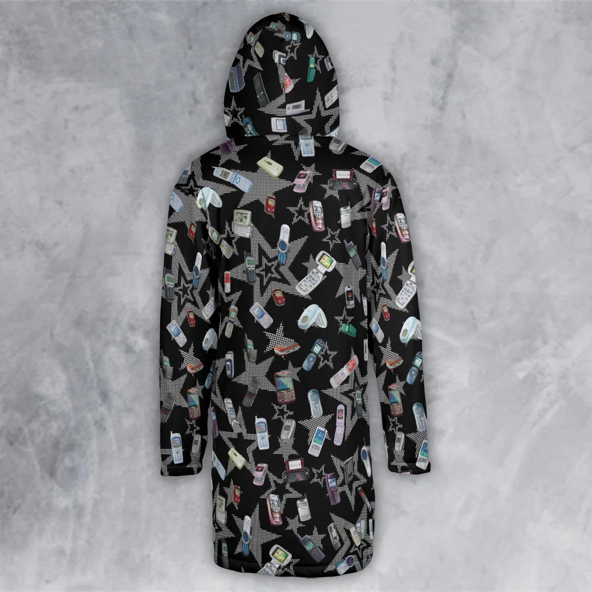 Hooded Cloak Coat - 58S86BJ7