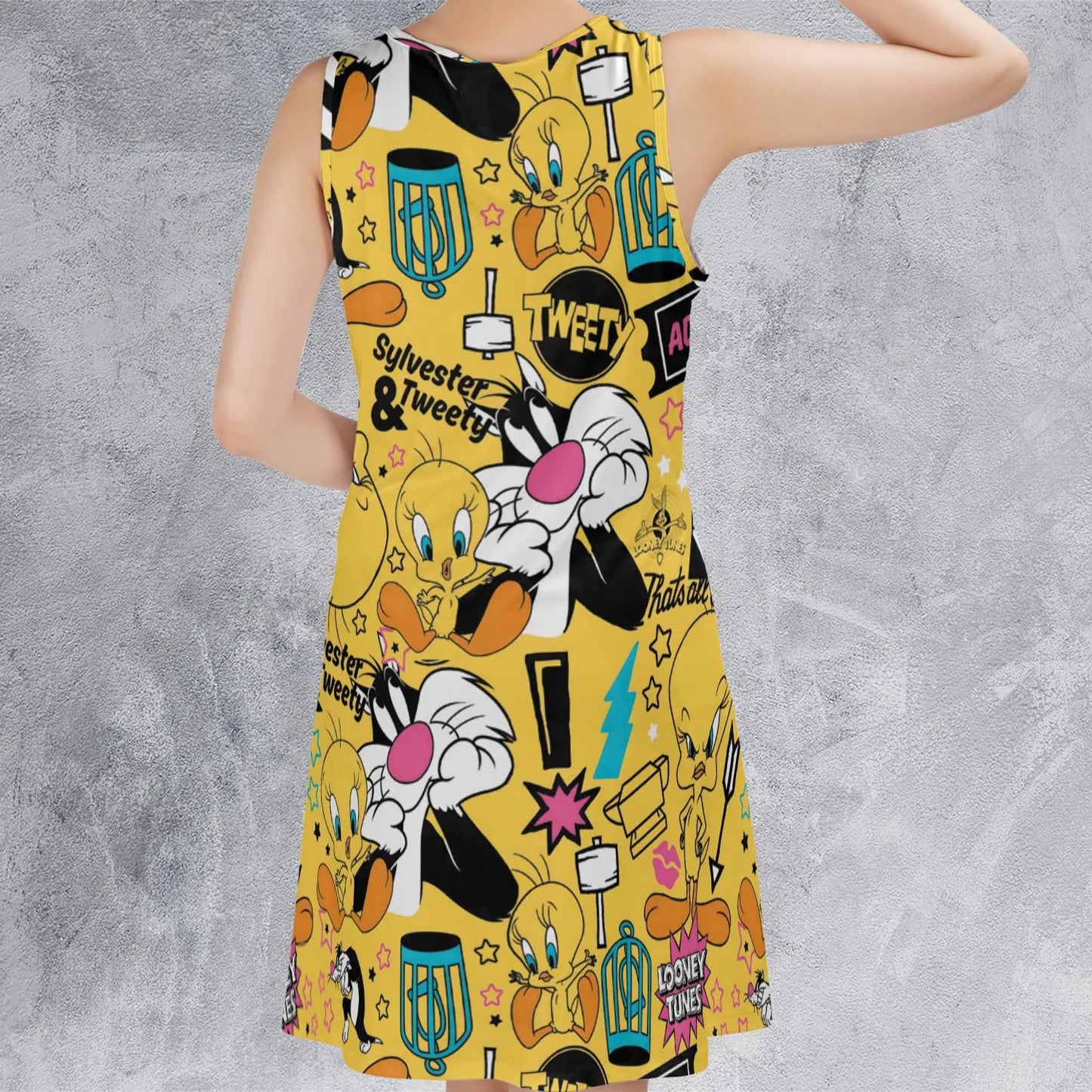 Sleeveless Dress - B44Z6XV5