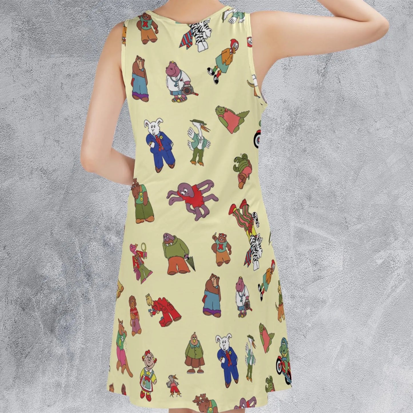 Sleeveless Dress - 4VMH33JL