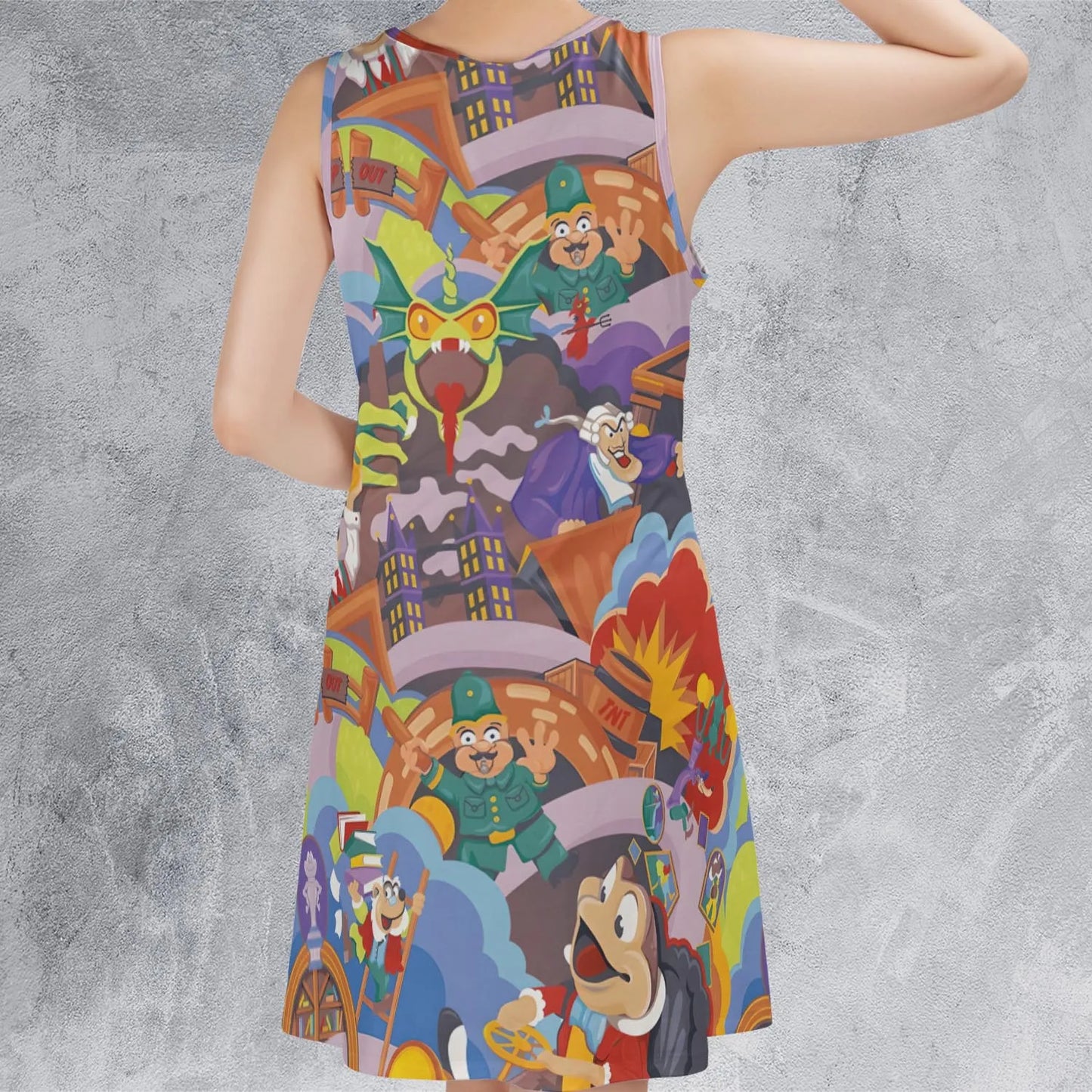Sleeveless Dress - QFVAYZLZ