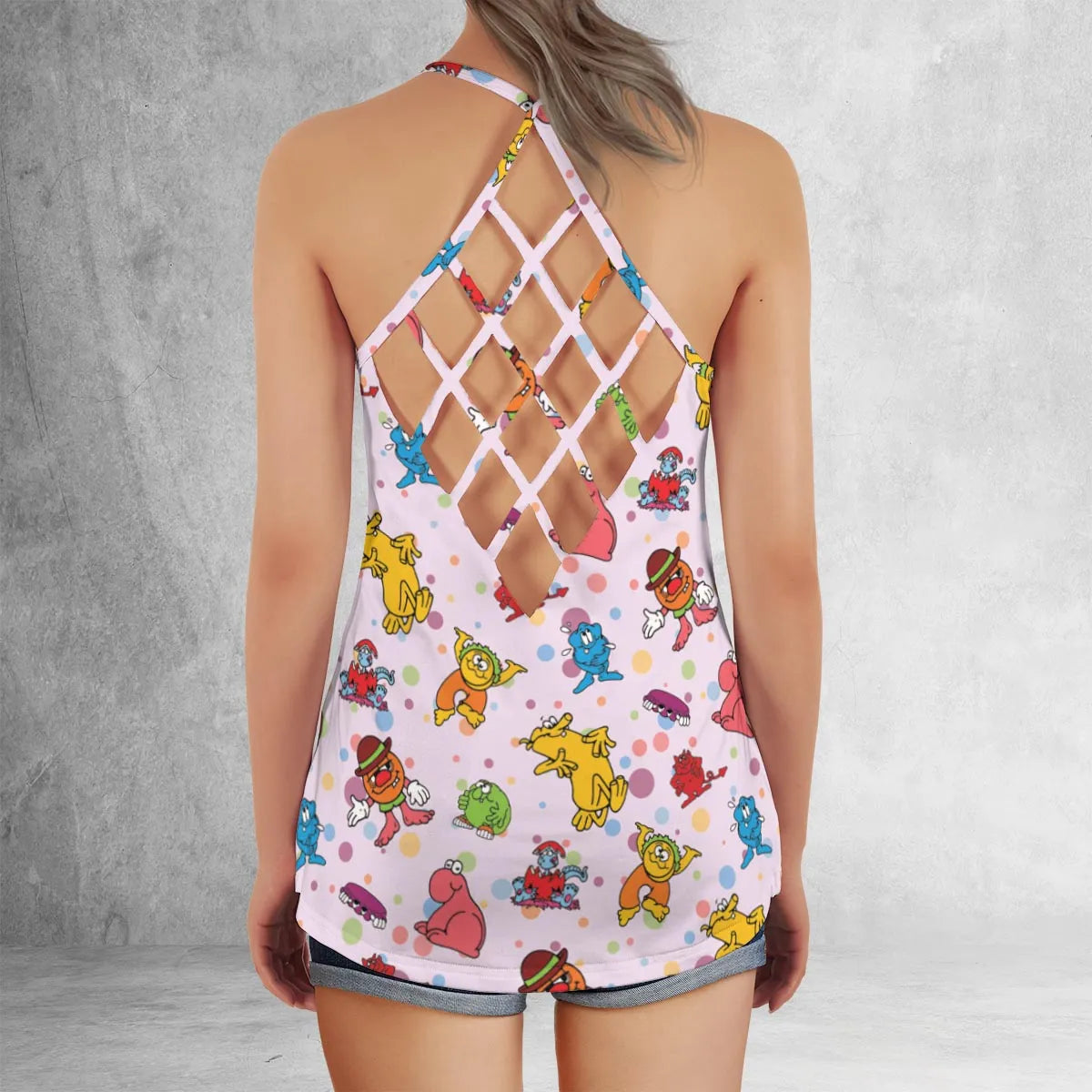 Criss Cross Tank Top - NPY6RH3J