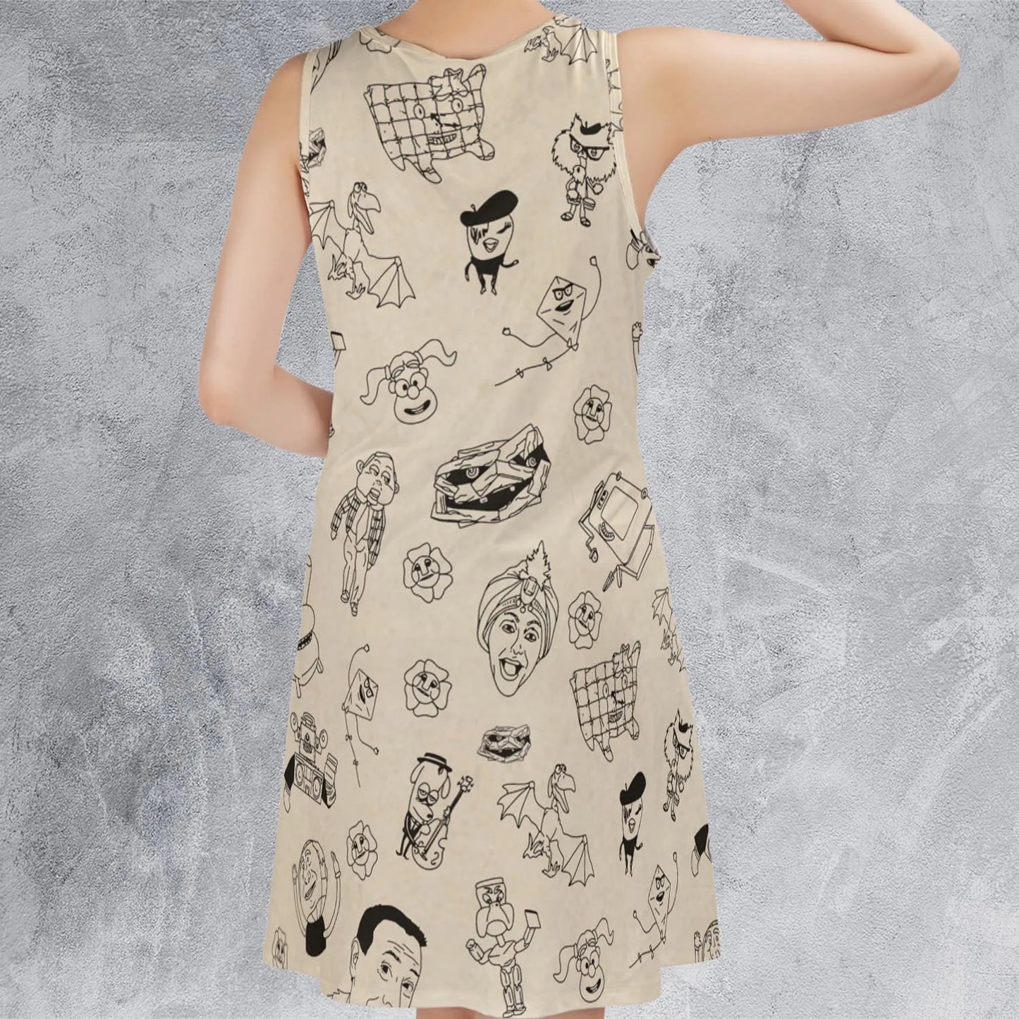 Sleeveless Dress - 7CG1WHXQ
