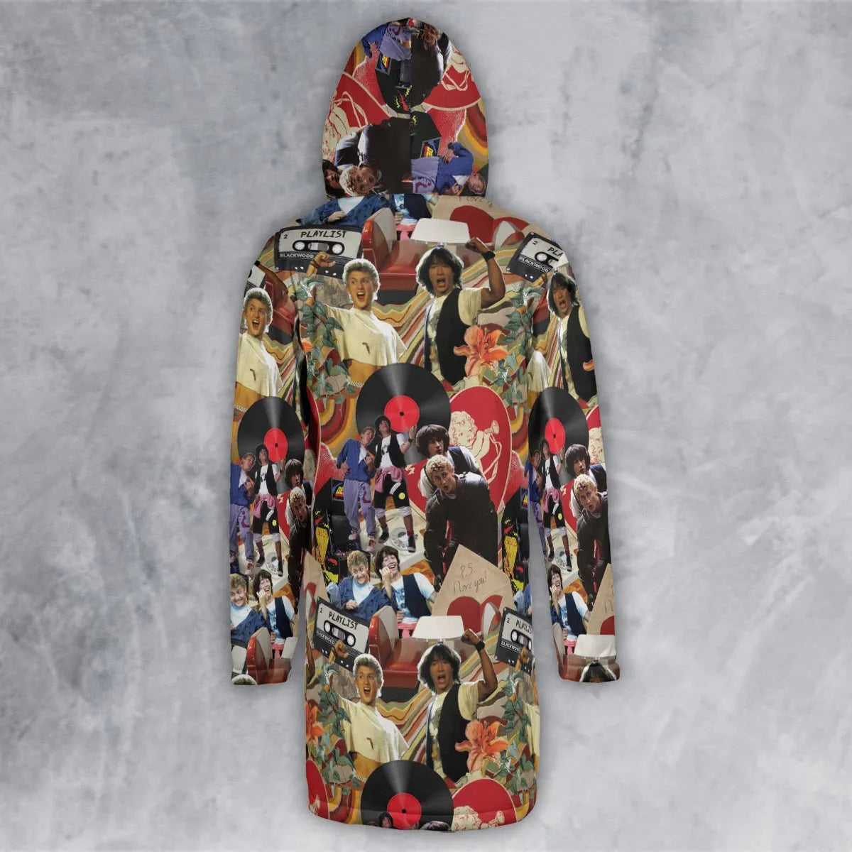 Hooded Cloak Coat - 813VGHMK