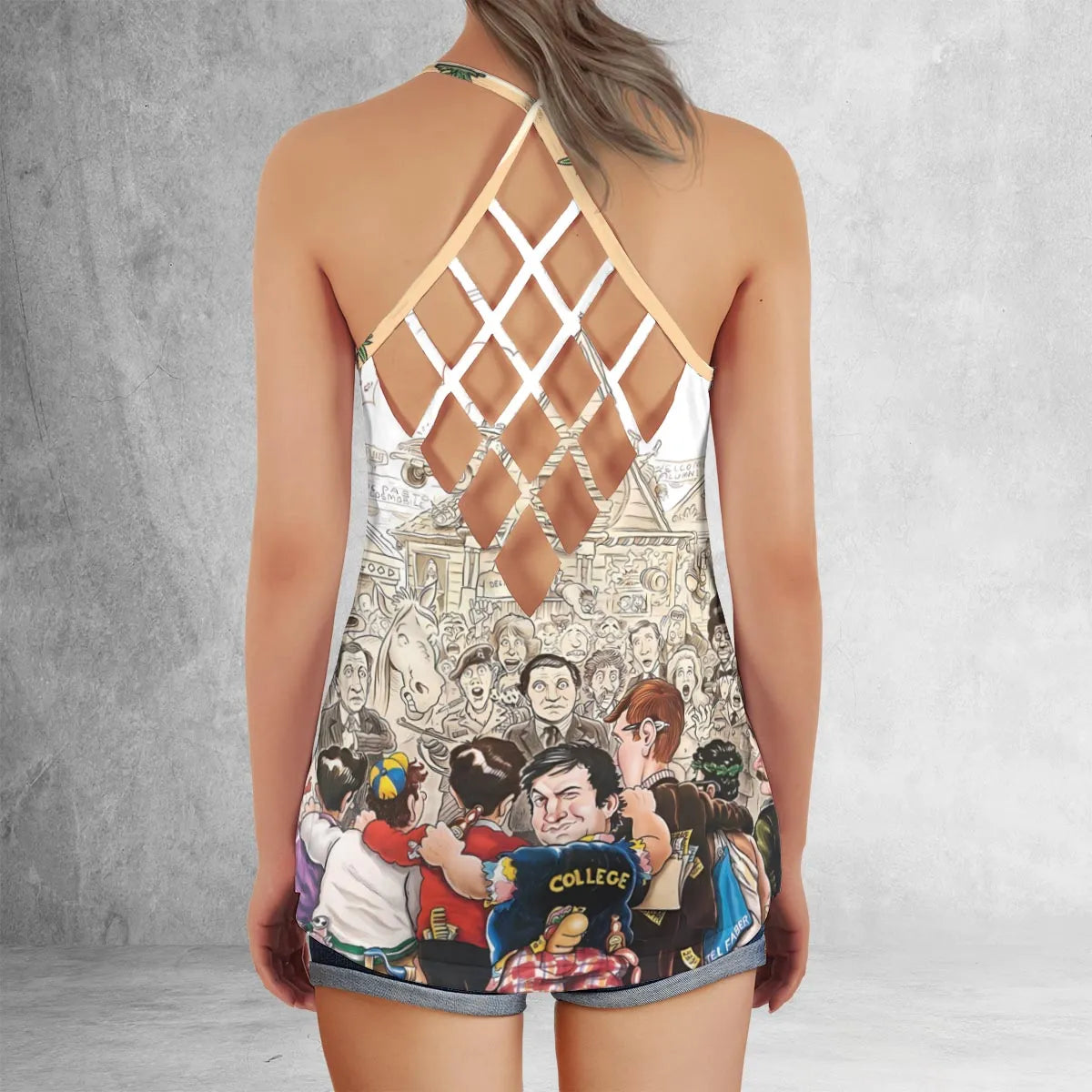 Criss Cross Tank Top - NLFH2EKM