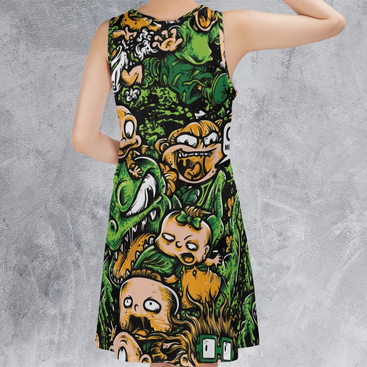 Sleeveless Dress - J7W6ZVJY