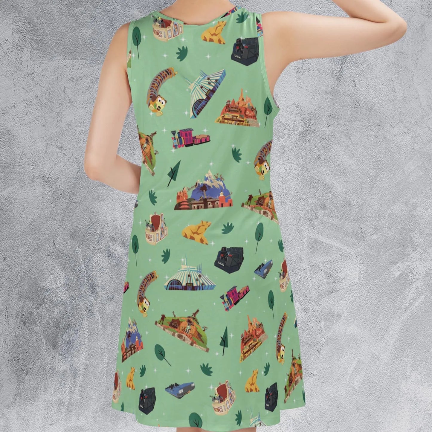 Sleeveless Dress - GCMZWFKQ