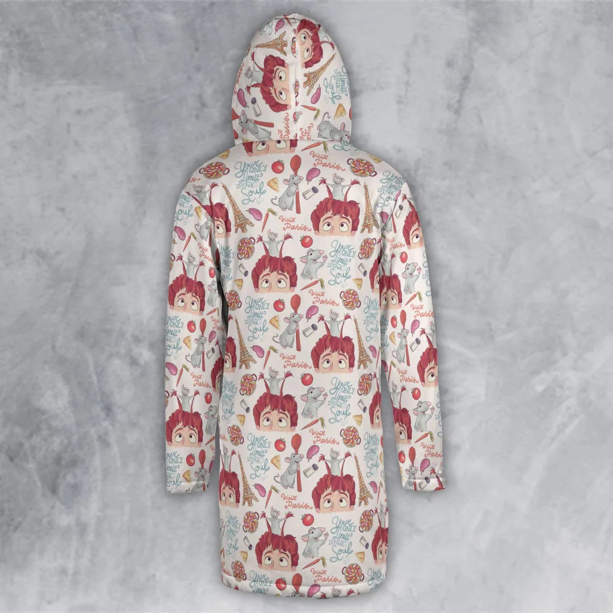 Hooded Cloak Coat - JK345MDF