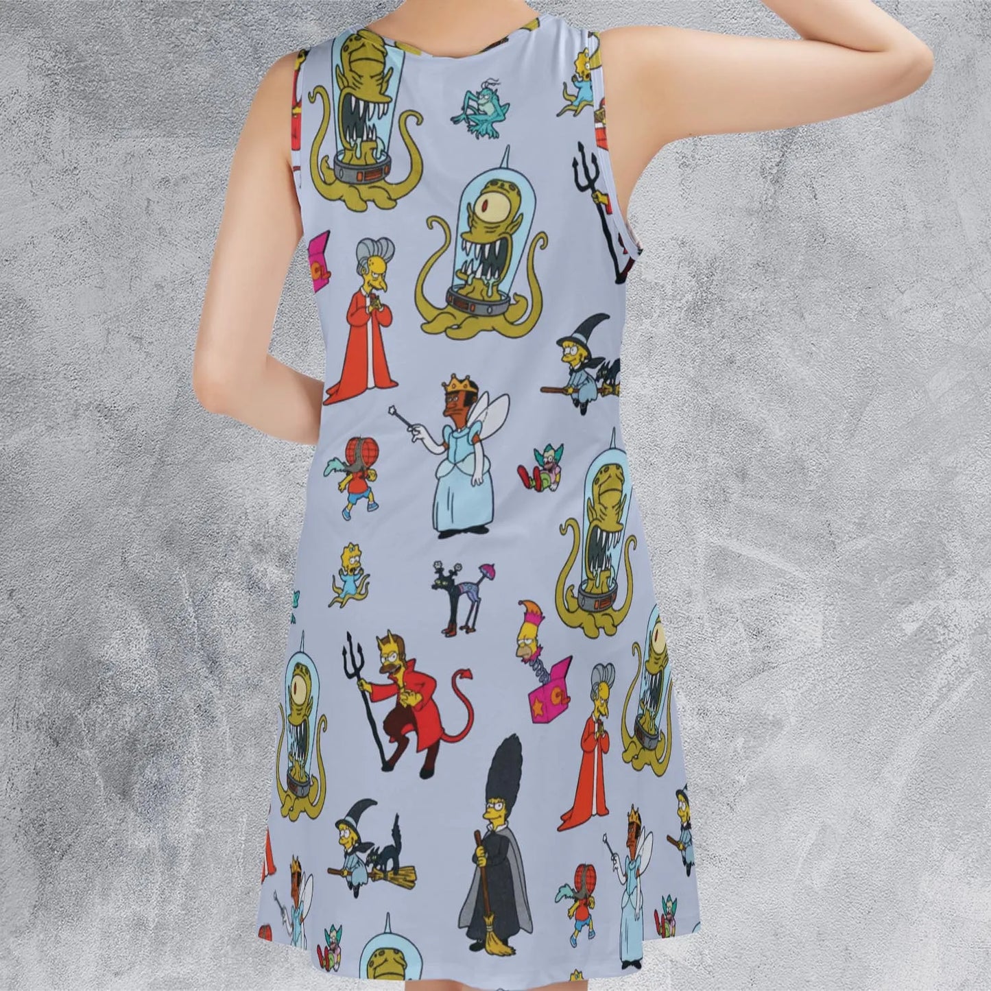 Sleeveless Dress - SWWGU8MS