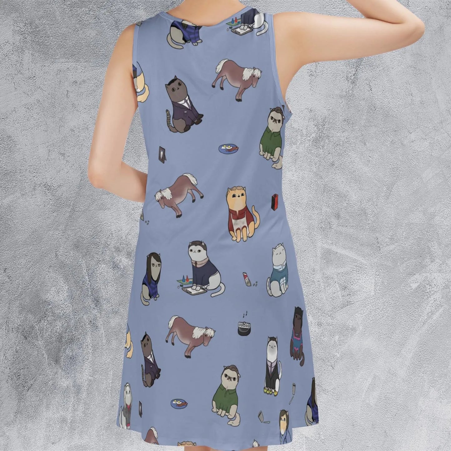 Sleeveless Dress - XWRZTQ2A