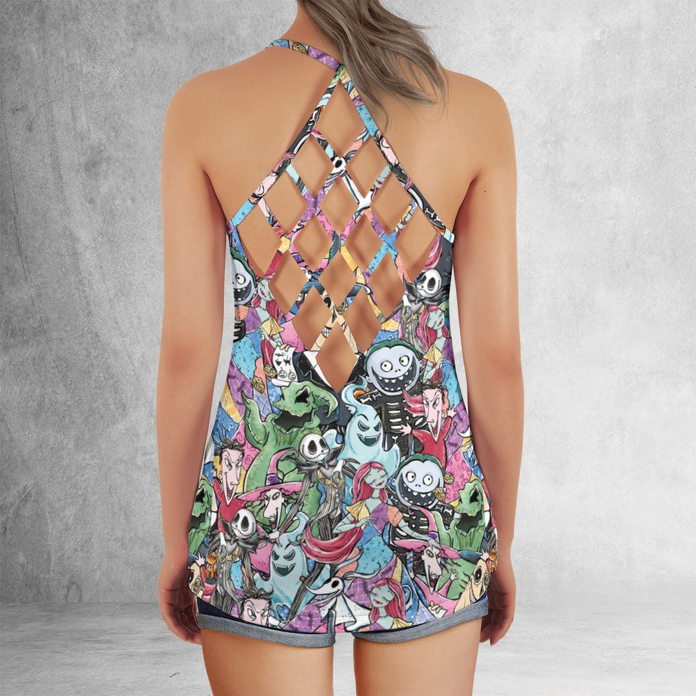 Criss Cross Tank Top - SNCB4QEK - - 3