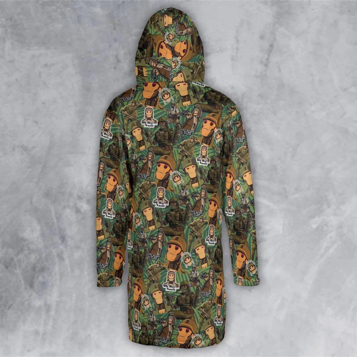 Hooded Cloak Coat - NCTRJAH4