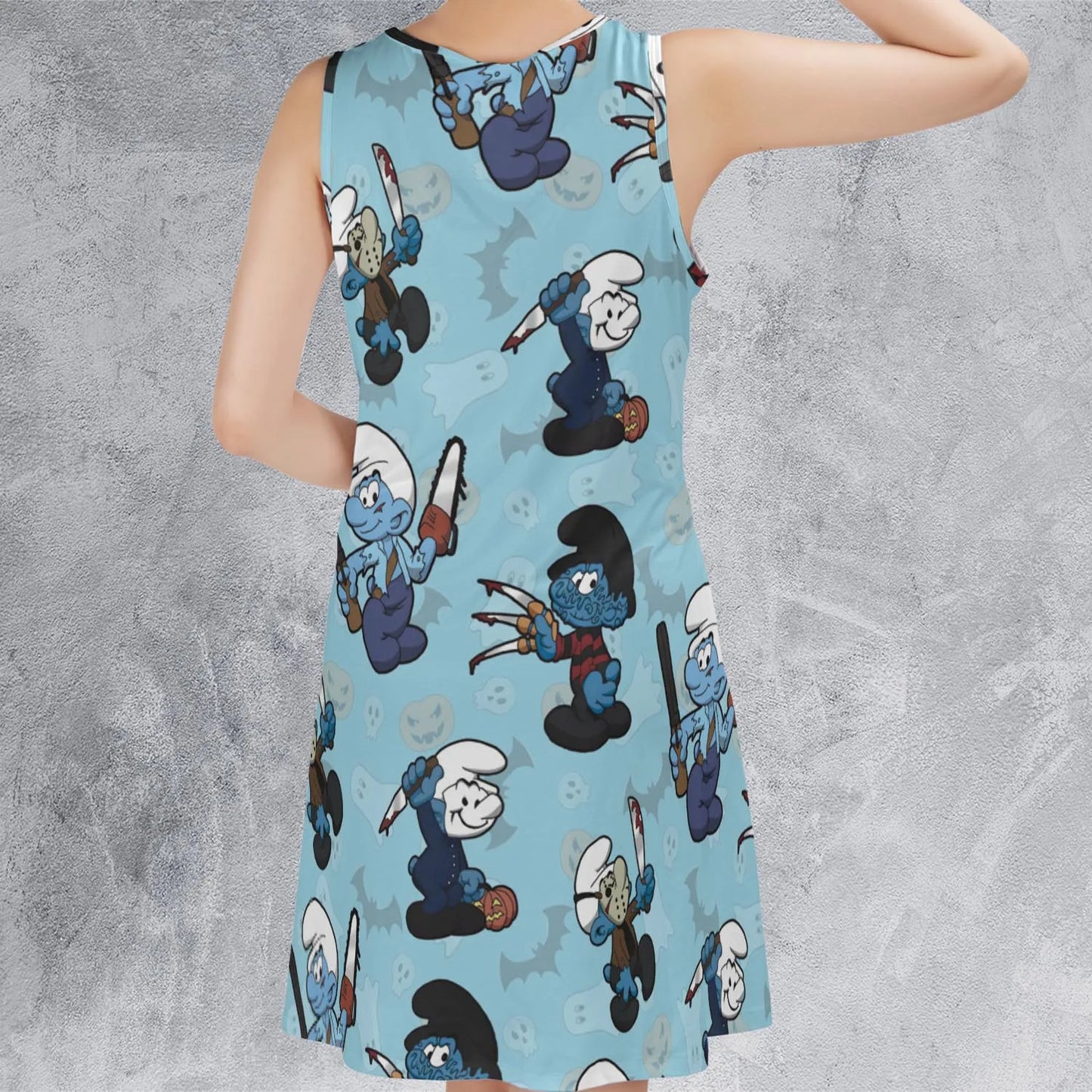 Sleeveless Dress - BWSTUX78