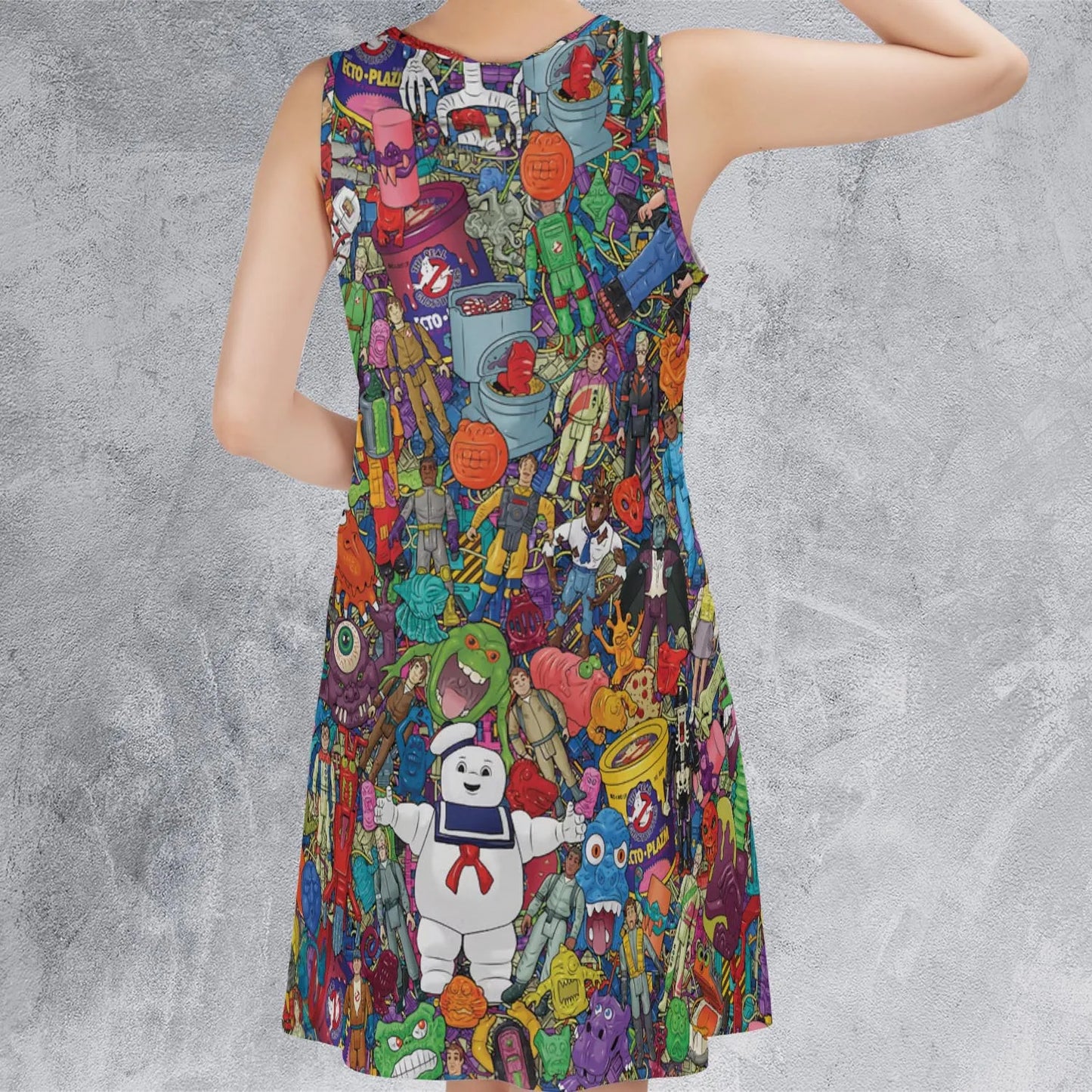 Sleeveless Dress - JF87EQWR