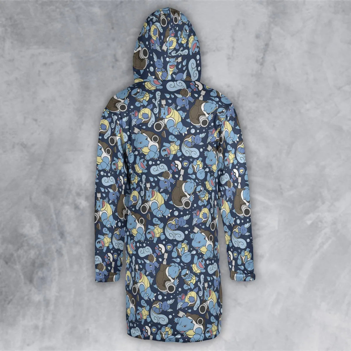 Hooded Cloak Coat - 53HD125E