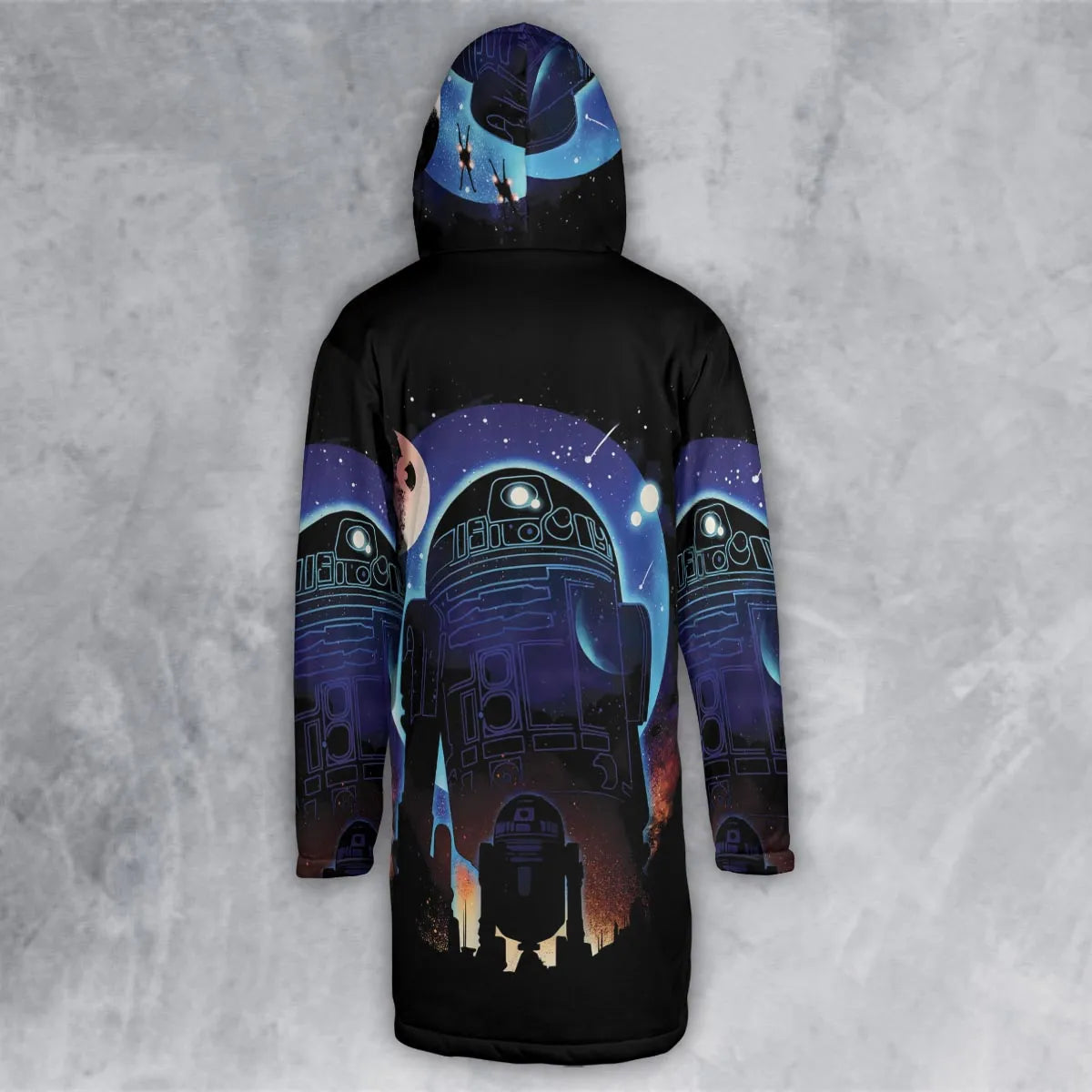 Hooded Cloak Coat - UXBMGVA3
