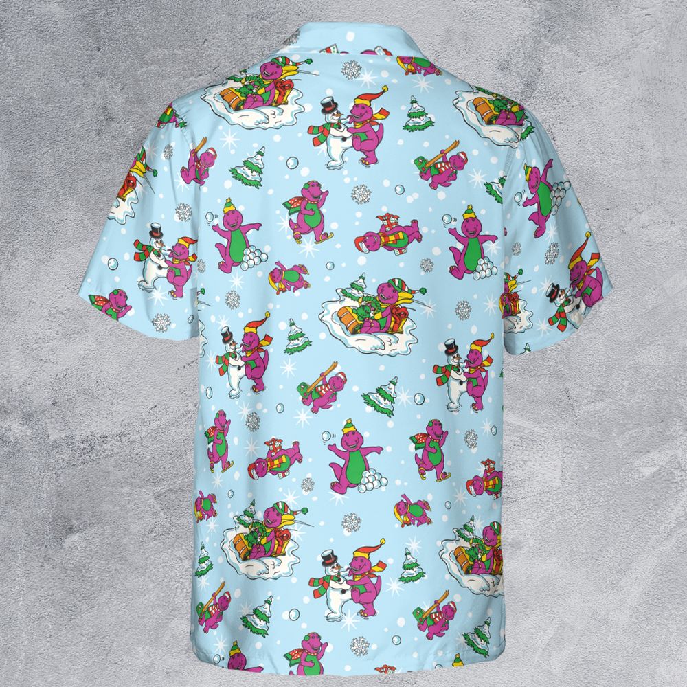 Barney and friend Button Down Shirt - - 3