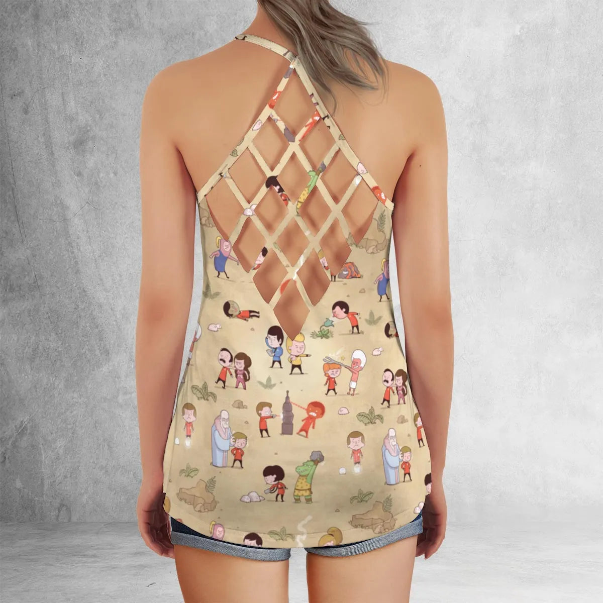 Criss Cross Tank Top - 2SZWB6YG