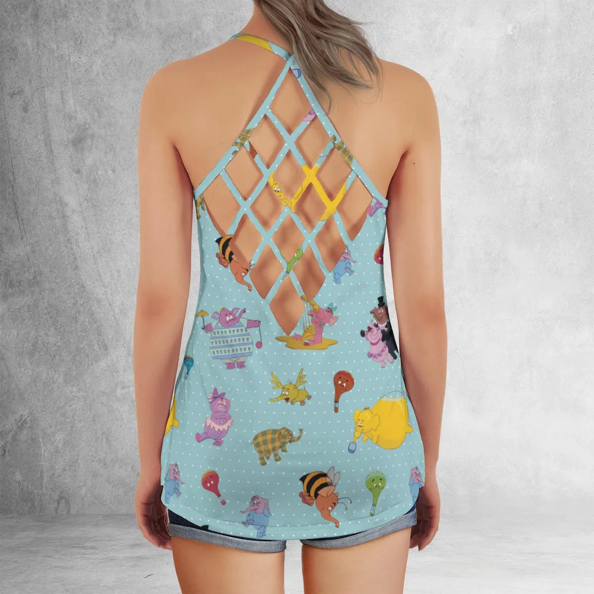 Criss Cross Tank Top - BDYJRDQS