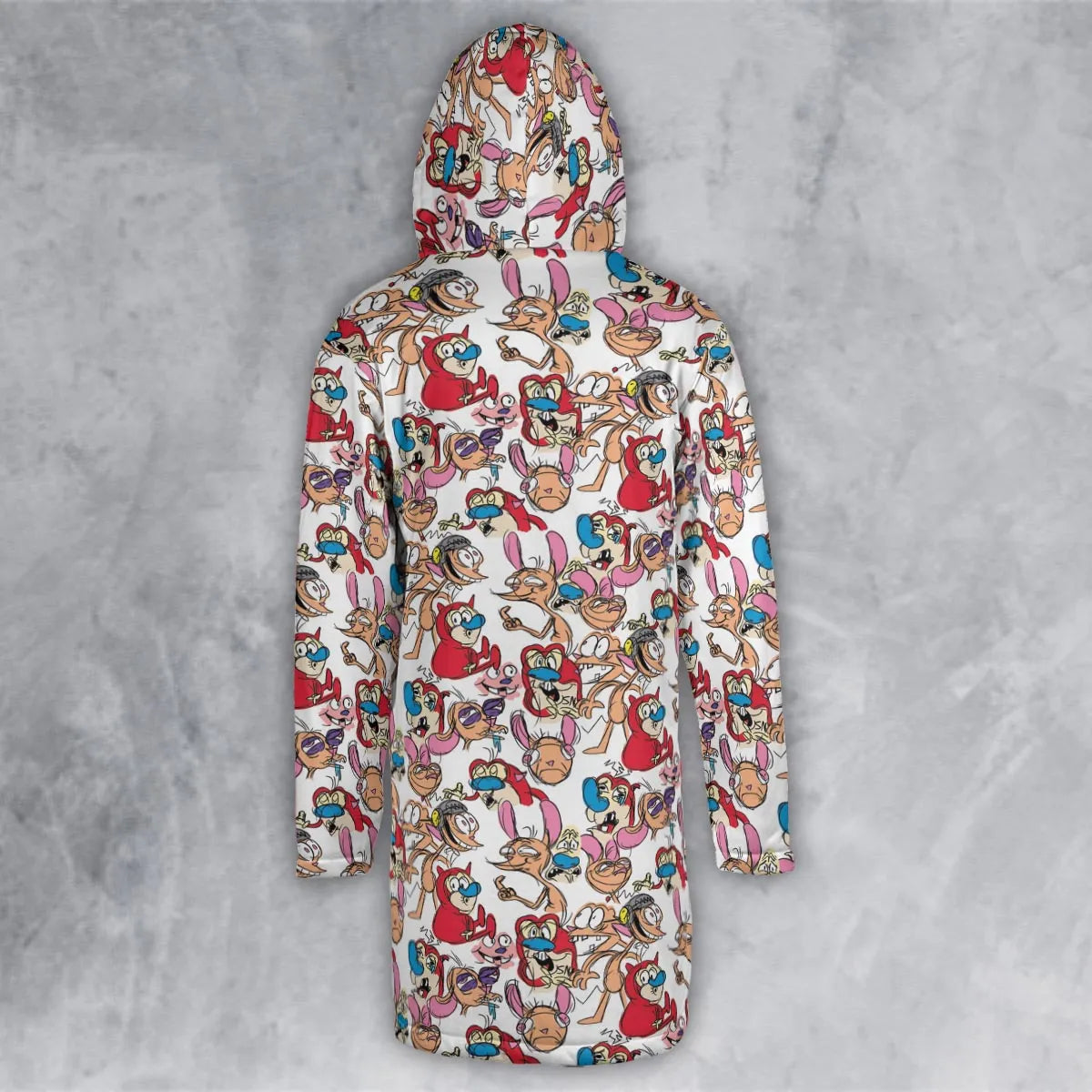 Hooded Cloak Coat - GLK8HM2U